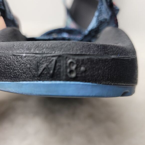 Chaco Z Cloud 2 Trace Eclipse Bleu Sport Sandals SIze 8 - Picture 9 of 10